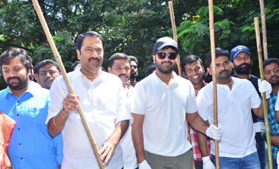 Mahanubhavudu Team Particpates Swachh Bharat at Srinagar Colony