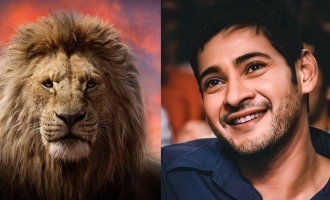 Mahesh Babu, accompanied by Brahmanandam & Satyadev for Mufasa!