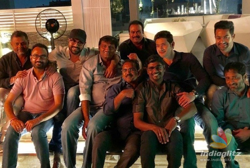 Pics of Mahesh, NTR, Cherry go viral