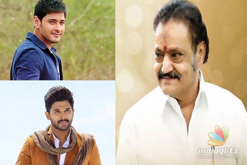 Mahesh, Allu Arjun pray for strength to bereaved family