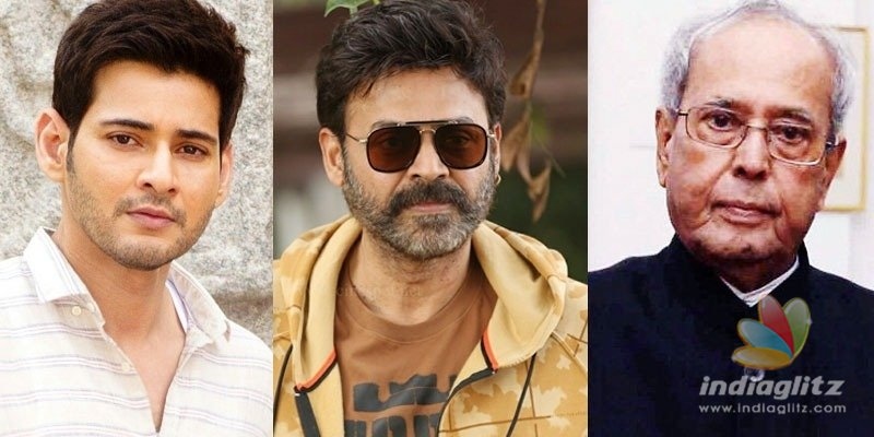 Mahesh Babu, Venkatesh condole Pranabs demise