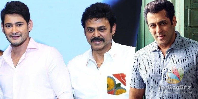 Mahesh Babu, Venkatesh wish Bollywood superstar Salman Khan