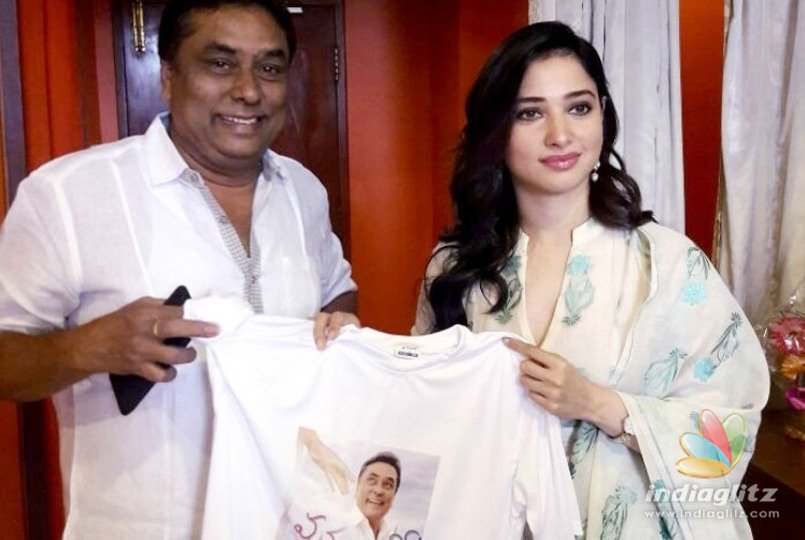 Tamannaah pledges support to Manam Saitham