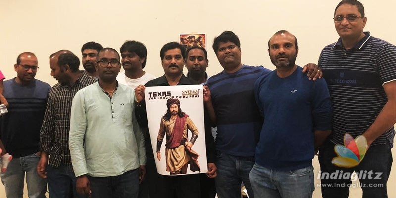 Sye Raa: Mega fans hold a grand event in Houston