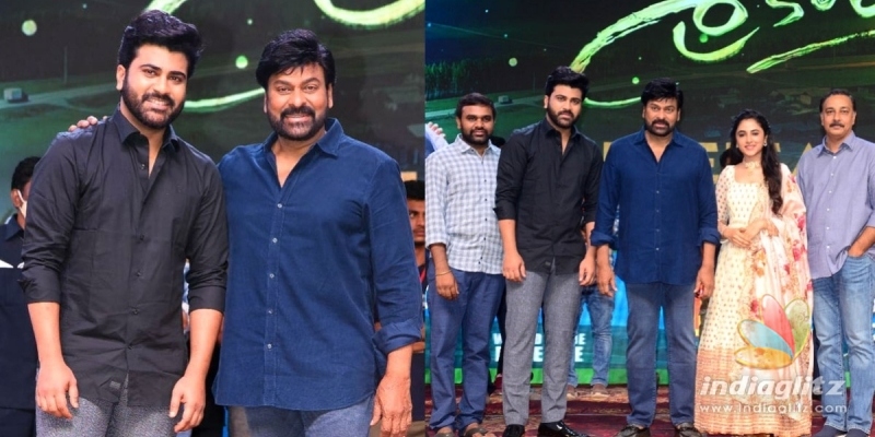 Chiranjeevi, Sharwanand deliver touching speeches at Sreekaram event