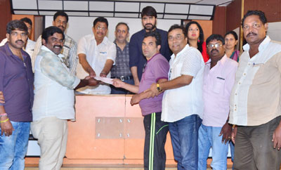 Memu Saitham Cheque Donation Pressmeet