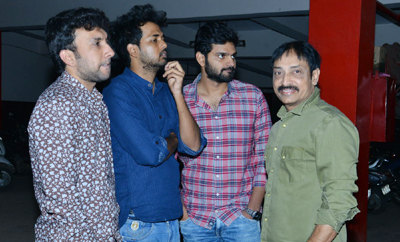 'Mental Madhilo' Team @ Sandhya Theater