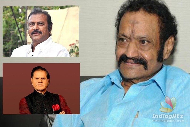 Mohan Babu, TSR condole Harikrishnas death