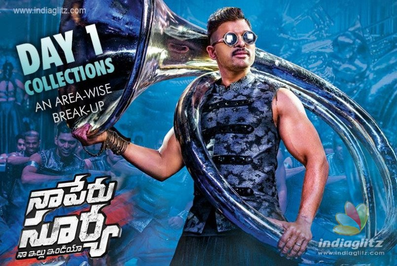 Naa Peru Surya Day 1 collections: An area-wise break-up