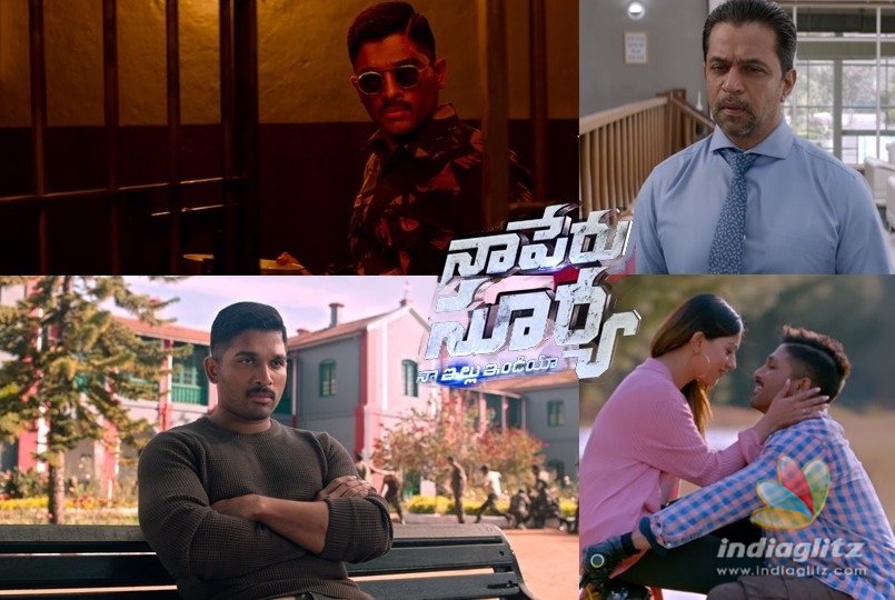 Trailer Review: Naa Peru Surya