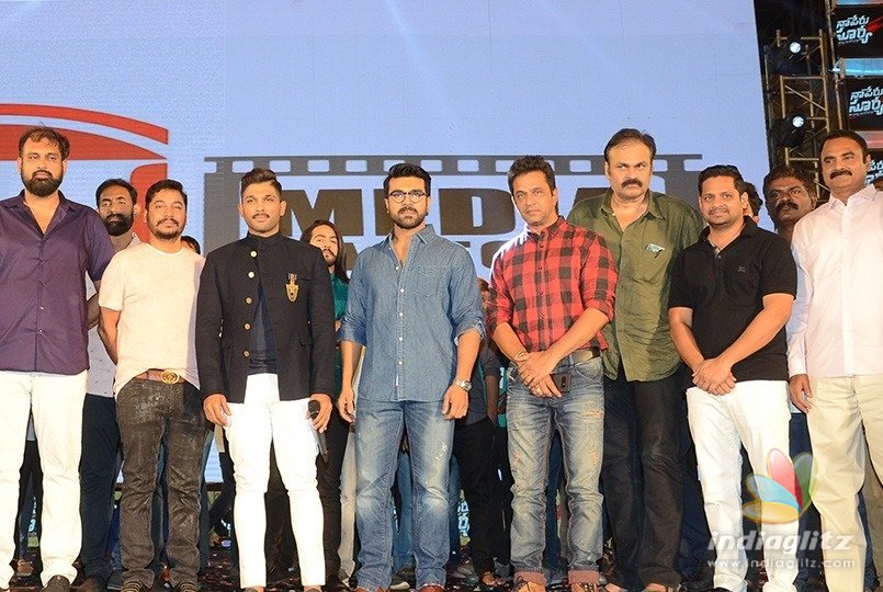 Naa Peru Surya pre-release event held