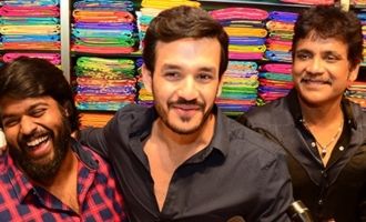 Nagarjuna & Akhil Launches South Indian Shopping Mall @ Abids