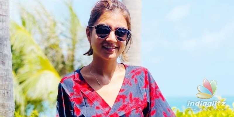 Nazriya Nazim lands in Hyderabad to shoot for Nanis Ante Sundaraniki