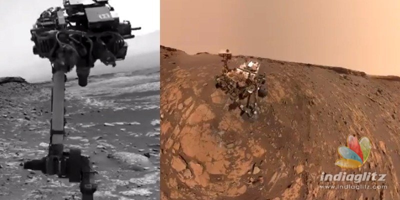 NASAs Curiosity Rover takes a selfie from Mars mountain