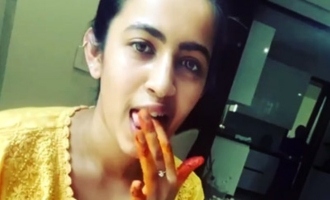 Niharika makes mouth-watering mango pickle!