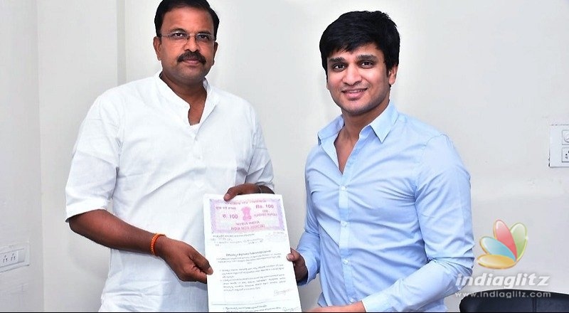 Nikhil Siddhartha supports three candidates