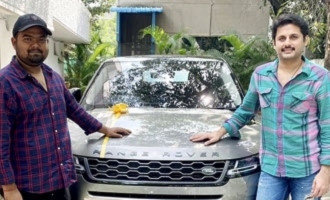 Nithiin gifts a swanky luxury car to Venky Kudumula on his birthday