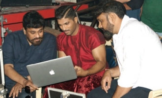 'Naa Peru Surya' On Location