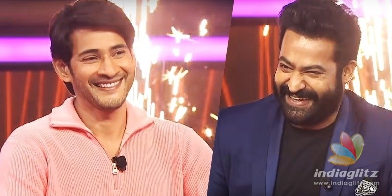 Jr NTR shares bonhomie with Mahesh anna on EMK