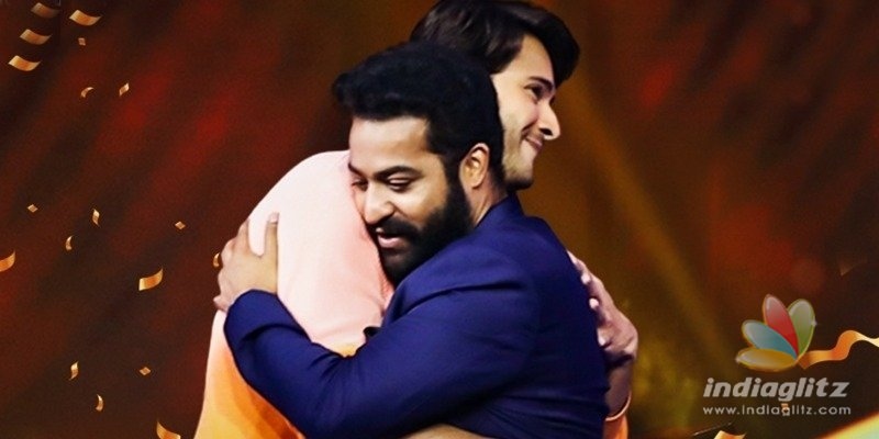 Jr NTR shares bonhomie with Mahesh anna on EMK