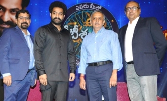 NTR @ Evaru Meelo Koteeswarulu Show Press Meet