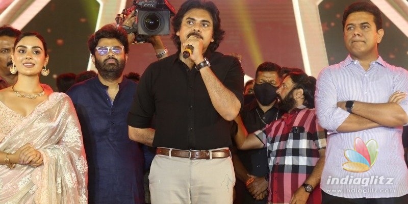 Pawan Kalyan, KTR speak their mind at pre-release event