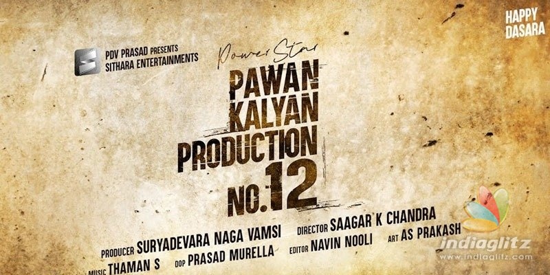 Pawan Kalyan teams up with director Saagar Chandra for a big film!