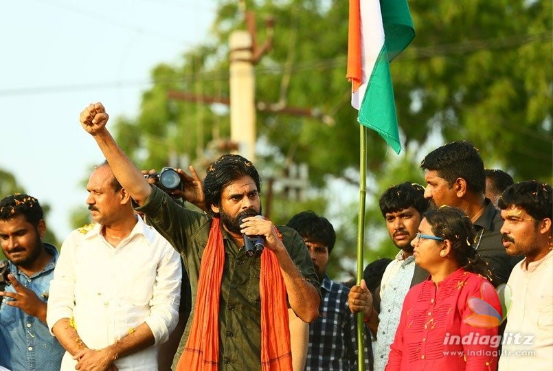 Pawan thunders in Palasa