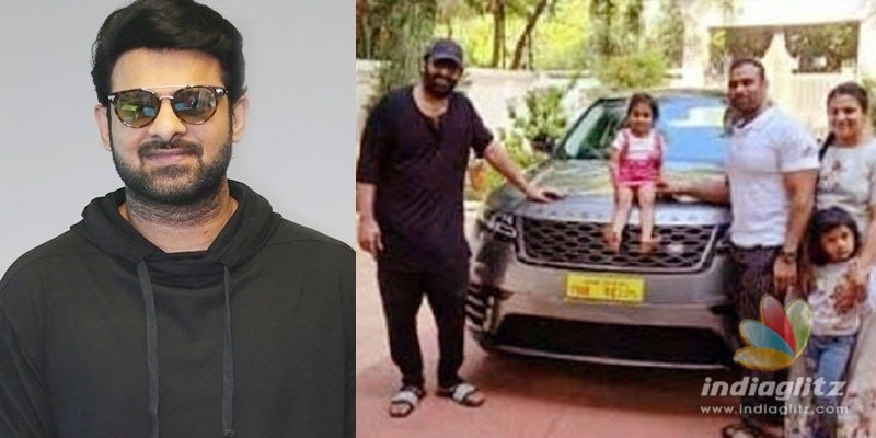 Prabhas gifts a Range Rover to his gym trainer!