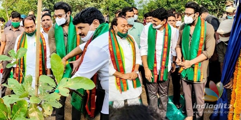 Prabhas adopts forest block, donates Rs 2 Cr for Eco-park