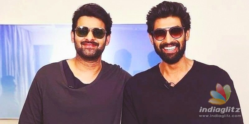 Prabhas & Rana Daggubati are masked in Mahishmathi!