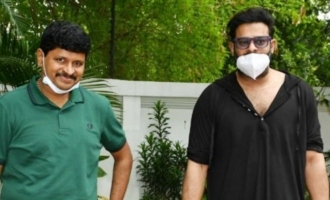 Pic Talk: Prabhas plants saplings with TRS MP