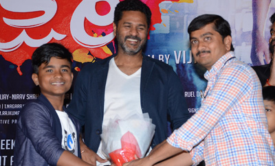 Prabhudeva Felicitates Tollywood Media