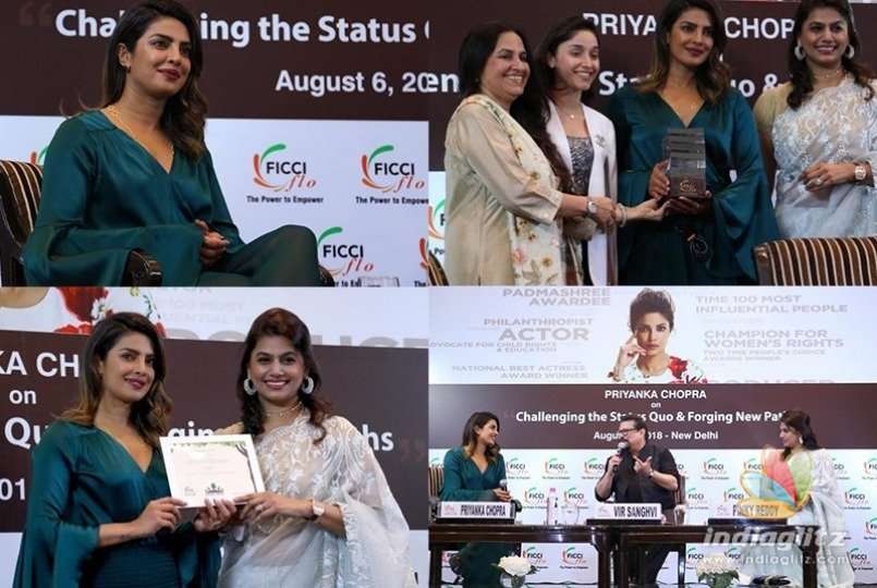 Priyanka Chopra speaks at FICCI event