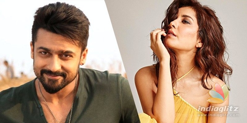 Raashi Khanna to romance Suriya!