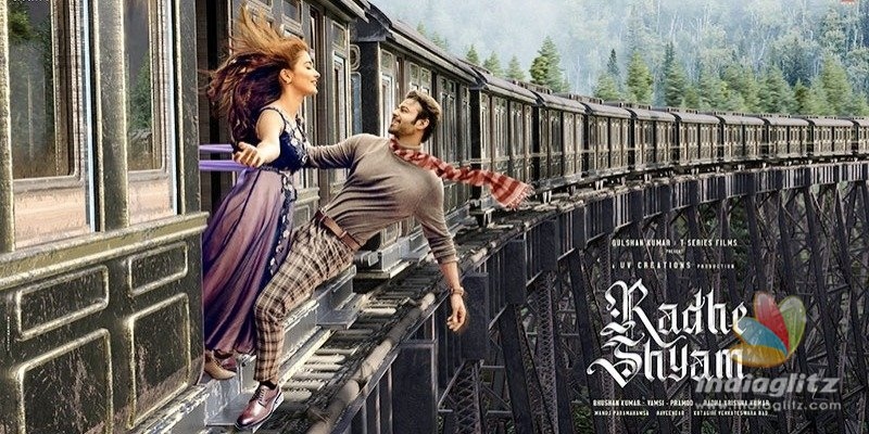 Radhe Shyam Motion Poster: Prabhas, Pooja Hegde have a charming tryst on a train