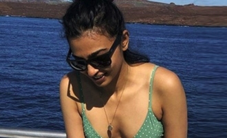 Radhika Apte shines in polka dotted bikini