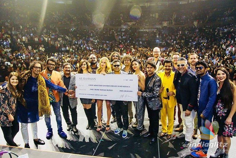 Rahman donates big for Kerala