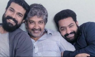 Rising writer for Rajamouli-NTR-Charan movie?