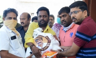 Rajasekhar Charitable Trust donates essentials to poor artists