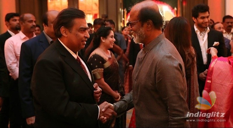 Mukesh Ambani blesses Soundarya Rajinikanth