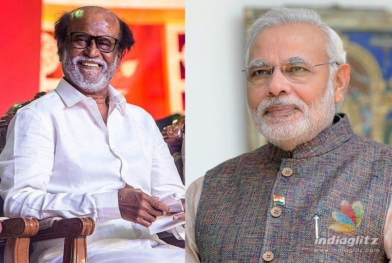 Breaking! Modi is the strongest, says Rajini