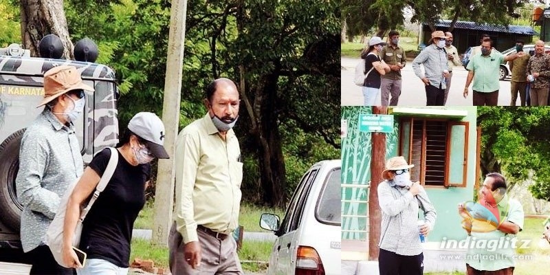 Pic Talk: SS Rajamouli, Rama spotted at famous tiger reserve