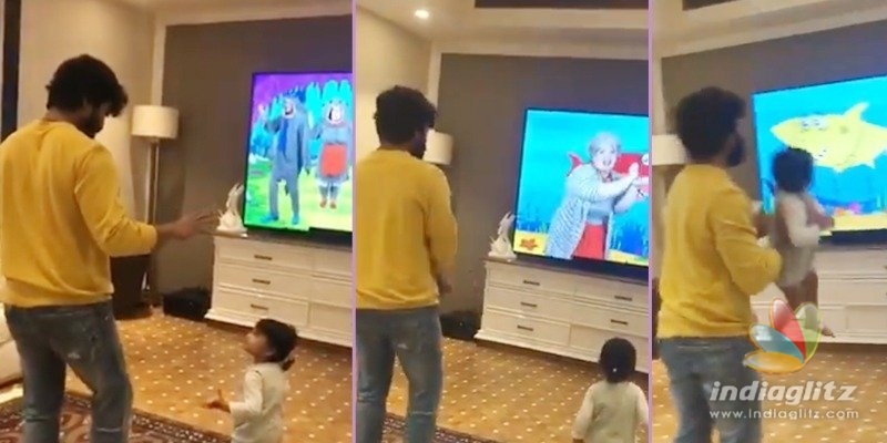 Fun Time! Ram Charan dances with niece Navishka