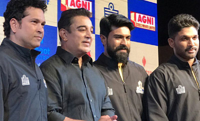 Ram Charan, Allu Arjun, Sachin @ Tamil Thalaivas Team Jersey Launch In Chennai