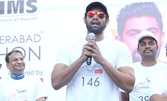 Rana Flags of Hyderabad Cyclothon Conducted by KIMS Hospitals