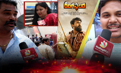 Rangasthalam Release Hungama at Prasads Imax