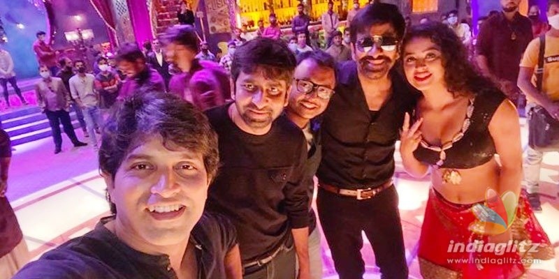 Krack: Ravi Teja, Apsara Rani shoot for a peppy song