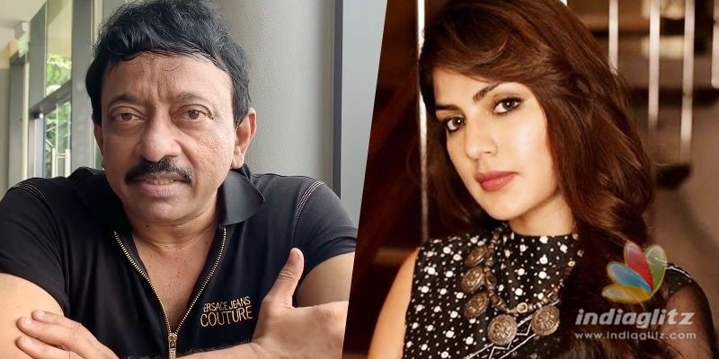 Ram Gopal Varma defends Rhea Chakraborty, shames the media