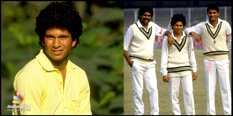 FACT 2: Sachin as a 'ball boy'